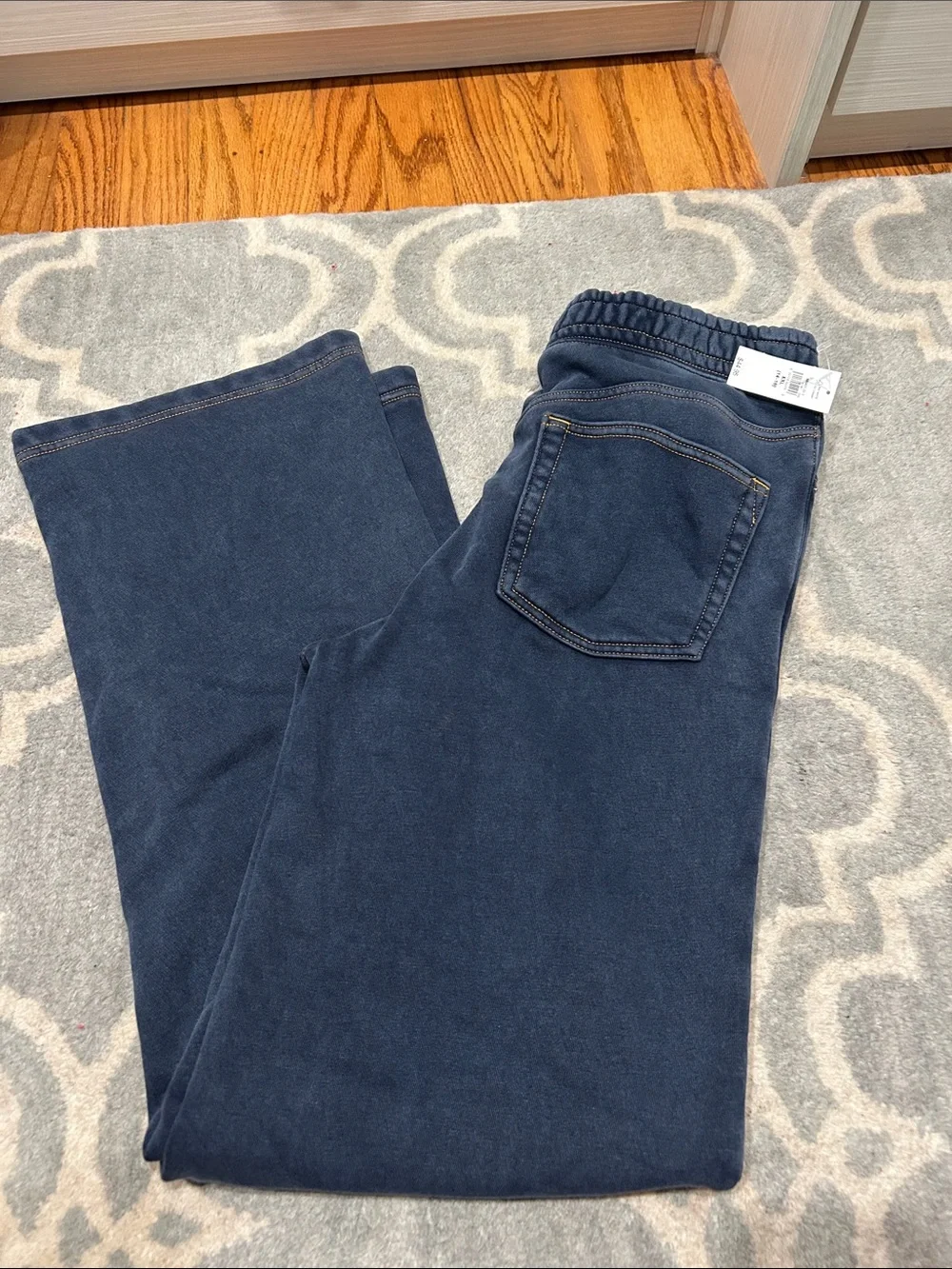 Boys Gap Sweatpants Faux Blue Jeans
